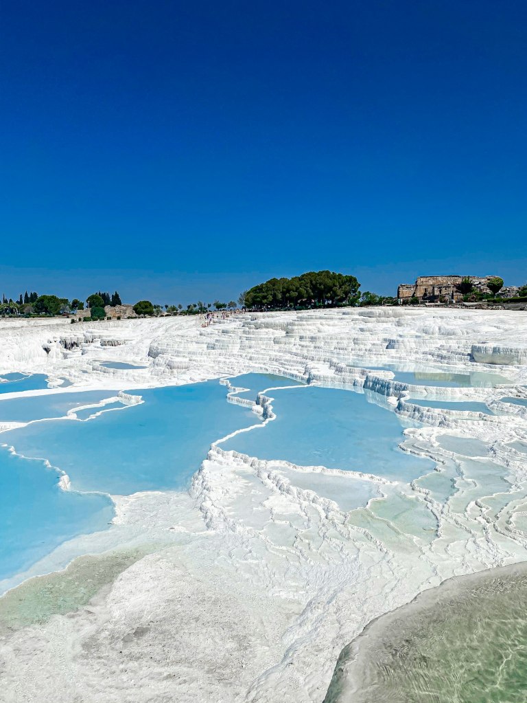 Pamukkale travertine terraces, Turkey