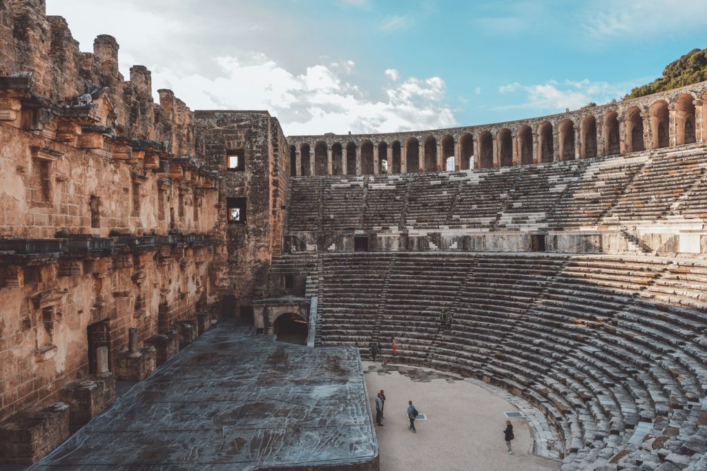 Aspendos Roman theatre near Antalya